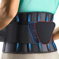Breathable Back Support Belt with Detachable Waist Pad for Pain Relief