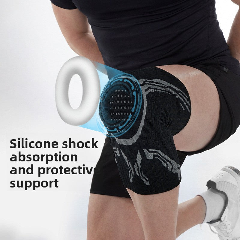Adjustable Knob Compression Knee Brace for Sports Support