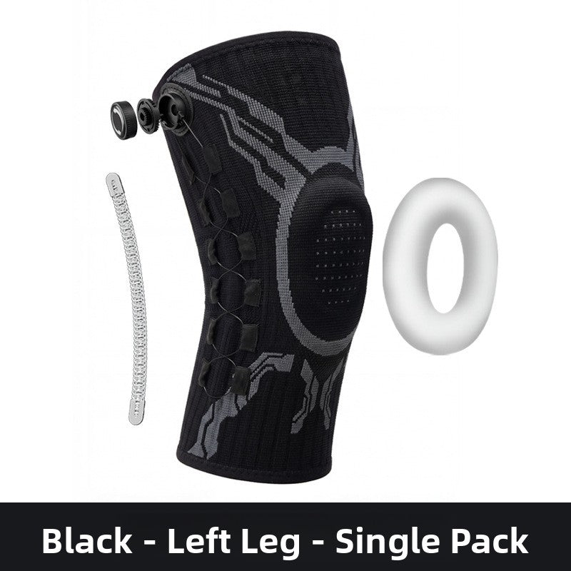 Adjustable Knob Compression Knee Brace for Sports Support